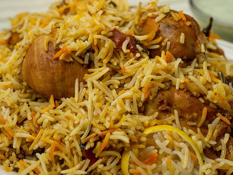 chicken biryani opskrift