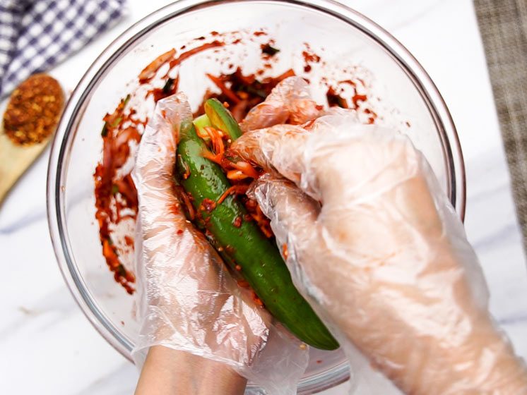 agurke kimchi opskrift