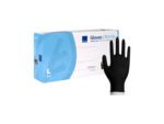 Nitrilhandsker sorte ABENA Classic Sensitive L pudderfri - 100 stk