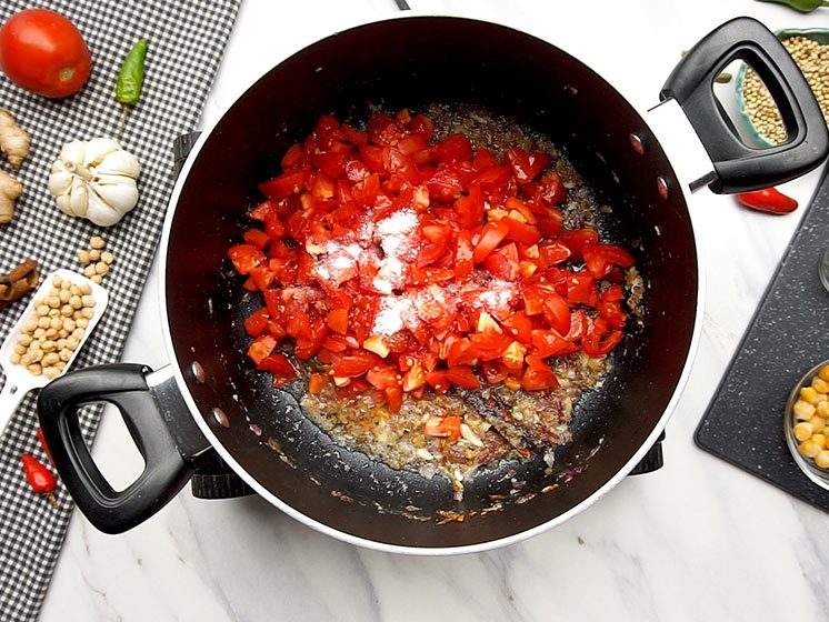 chana masala opskrift