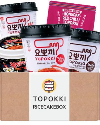 Tteokbokki Ricecakes Smagekasse - Op til 5 mest populære