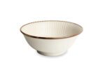 Kaigara White Bowl Ø22 cm H9 cm.