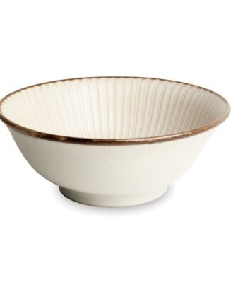Kaigara White Bowl Ø22 cm H9 cm.