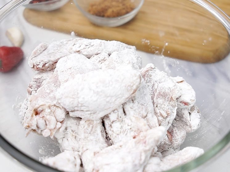 dakgangjeong korean fried chicken opskrift