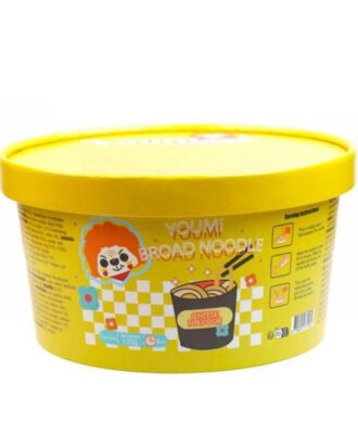 Youmi Instant Broad Cup Noodle Cheese spicy Say Cheeze 112 g.