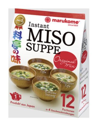 Marukome Instant Miso Soup 57 g. (3 portioner)
