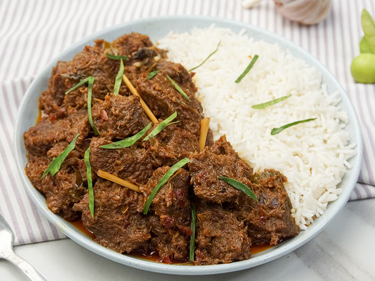 beef rendang opskrift