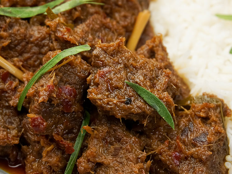 beef rendang opskrift