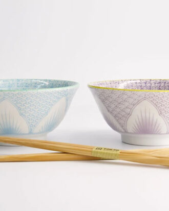 Skåle sæt Lily Flower 2 stk. 14,8 cm. 550 ml.