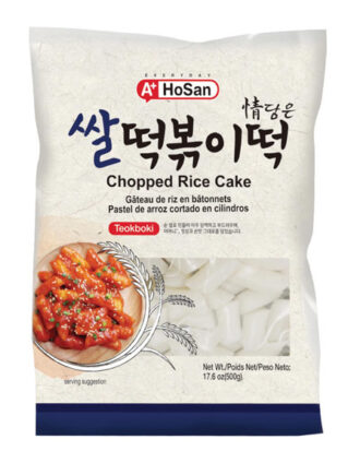 A+ Tteokbokki Rice Cake Chopped (sticks) 500 g.
