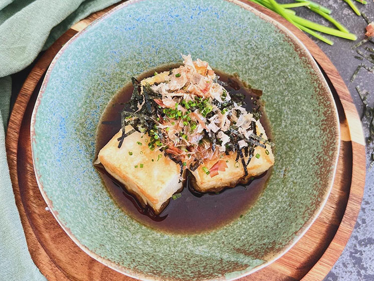 Agedashi tofu opskrift