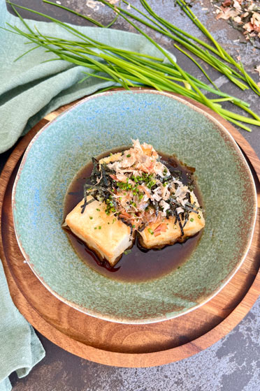 Agedashi tofu opskrift