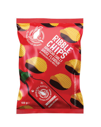 Flying Goose Ribble Siracha Chips 100 g.