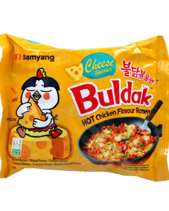 Samyang Buldak Hot Chicken Ramen Cheese  Flavour 140 g.