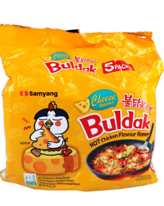 Samyang Buldak Hot Chicken Cheese  Flavour 5-pak