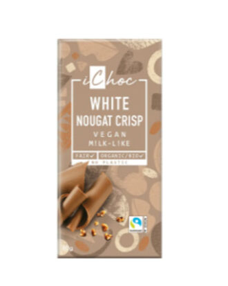 iChoc White Nougat Crisp 80 g.