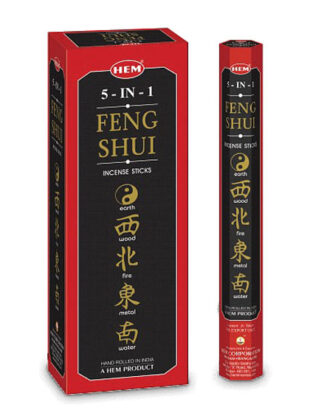 Incense Feng Shui 5 in 1 Røgelsespinde Hem