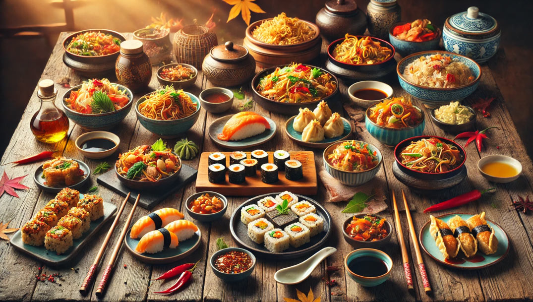 Top 10 asiatiske ingredienser i travle hverdage