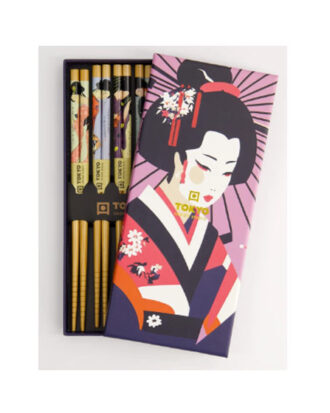Geisha Chopstick Giftset 5 set.