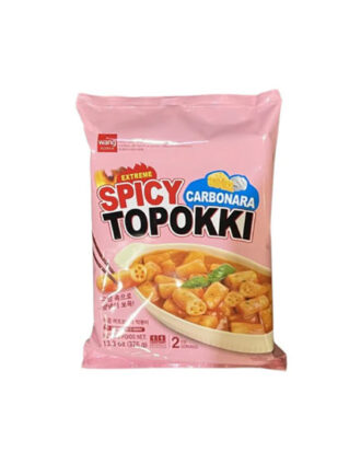 Wang Carbonara Spicy Topokki 376 g.