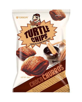 Orion Turtle Chips Choco Churrus 80 g.