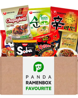 Panda RamenBox Favourite - Op til 8 Bedst Sælgende Ramen Kit
