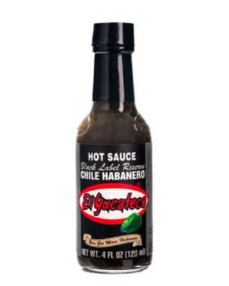 El Yucateco Habanero Black Salsa 120 ml.