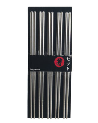 Spisepinde sæt i Rustfrit Stål 5 par