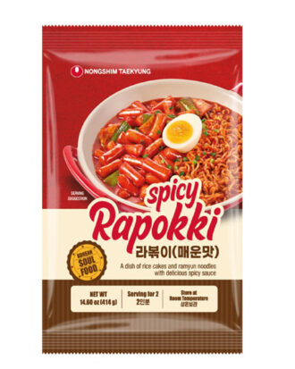 Nongshim Topokki med Spicy Ramyun Rapokki 414 g.
