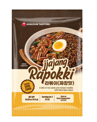 Nongshim Topokki Med Ramyun & Jjajang sauce 414 g.