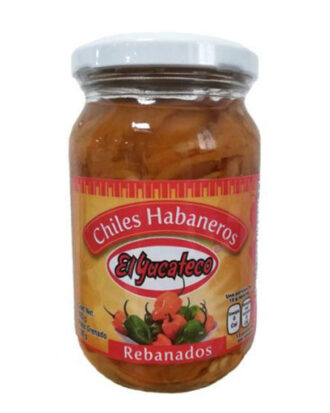 El Yucateco Sliced Pickled Habaneros 225 g.