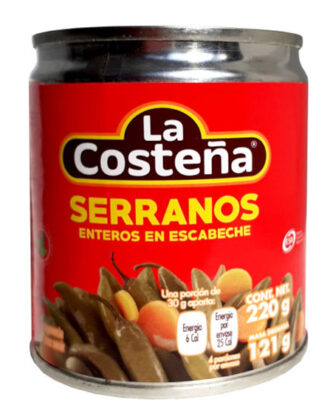 La Costena Serrano Hele Chili 199 g.
