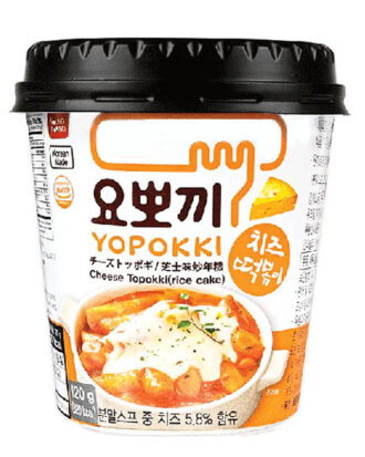 Cheese Topokki riskager (Yopokki - Rice Cake) 120 g.