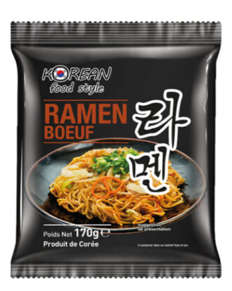 Korean Food Style Ramen Beef 170 g.