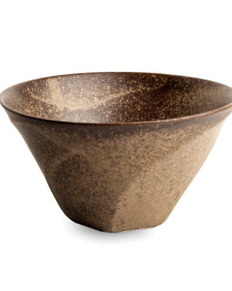 Bowl Brown 19,5 cm – Elegant skål til ramen, ris og supper