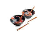 Ramen Bowl Set Red Koi Ø21 * H9 cm.
