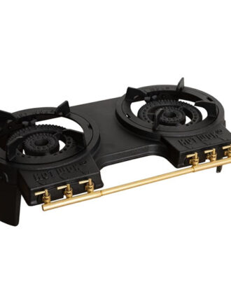 HOT WOK Double gasblus – 2 x 10 kW kraftfulde brændere