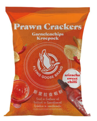 Flying Goose Prawn Crackers Sweet Chilli 80 g.