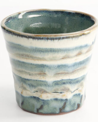 Craft Cup 300 ml – Grøn/Beige Keramik