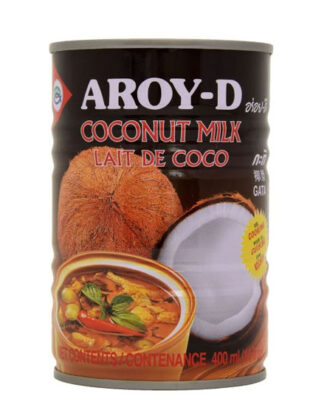 Aroy-D Coconut Milk for cooking 19% 400 ml.