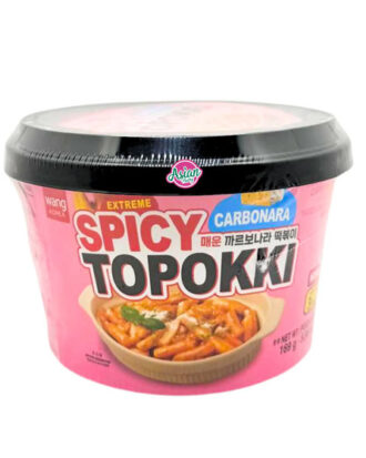 Wang Extreme Spicy Carbonara Topokki 169 g.