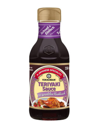 Kikkoman Teriyaki Wok Sauce Roasted Garlic 250 ml.