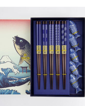 Spisepinde gavesæt 10 Fish – Japansk design