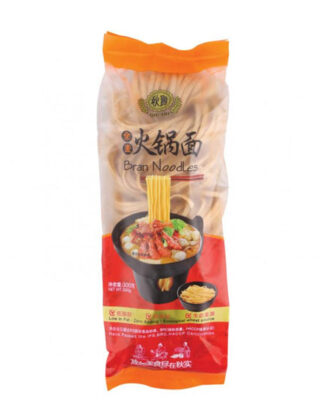 Qiu Shi Hot Pot Whole Wheat Noodles 300 g.