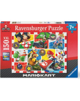 Ravensburger Mario Kart Puslespil 150 Brikker XXL
