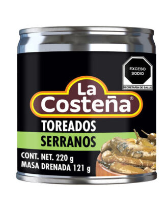 La Costena Serrano Toreados 220 g.