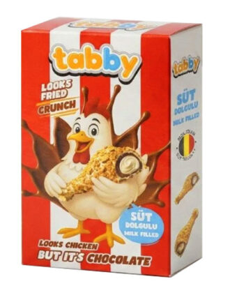 Tabby Chicken Leg Crumble Chocolate 50 g.