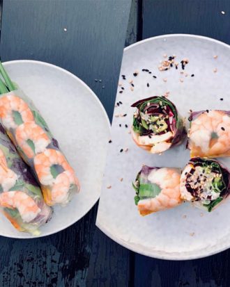 Vietnamesiske friske forårsruller kit