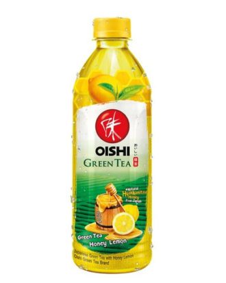Oishi Grøn te med honning (Green Honey-Lemon Tea) 500 ml.