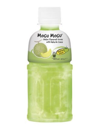 Mogu Mogu Melon drik med Nata de Coco jelly 320 ml.